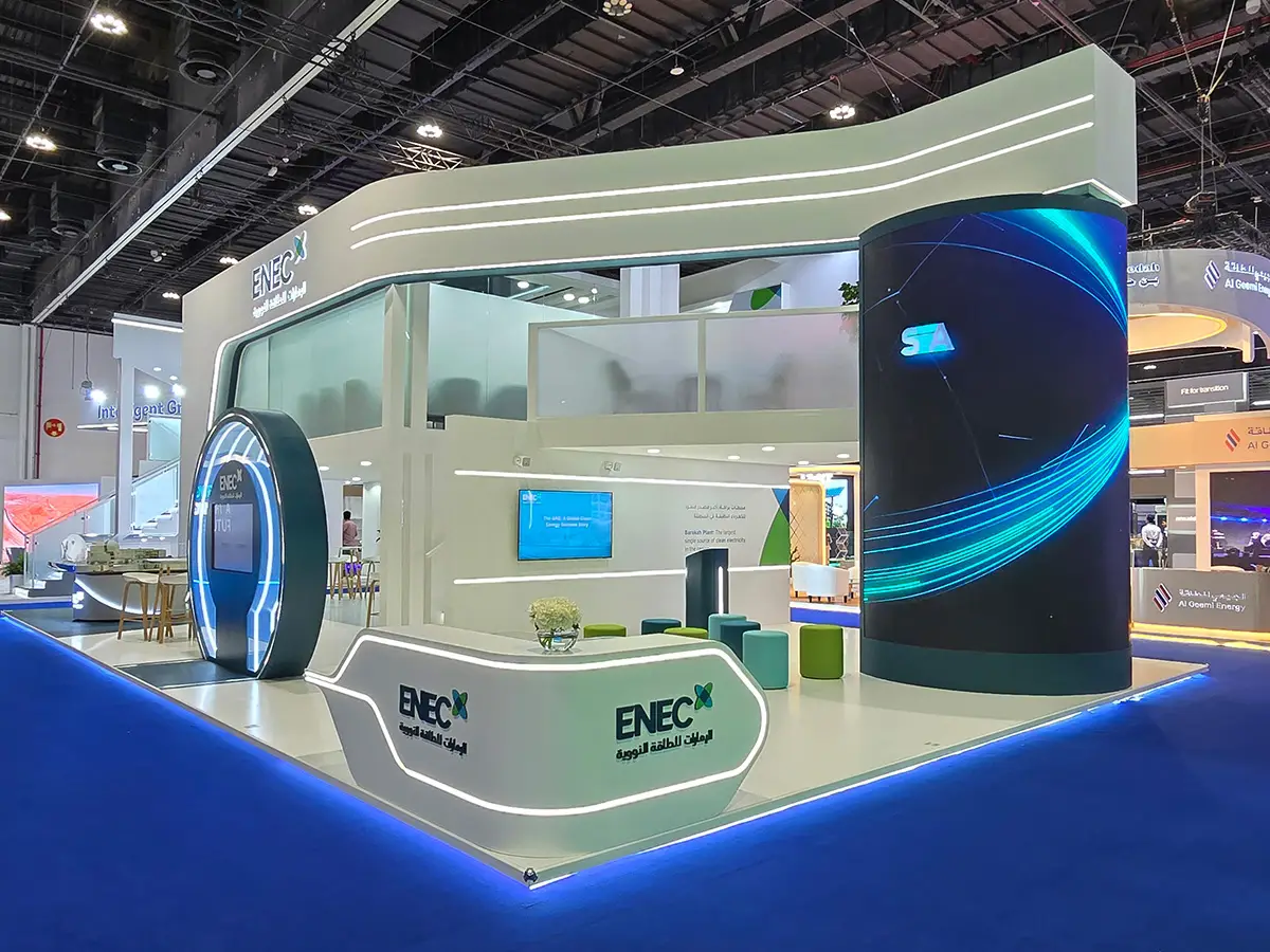 Exhibition stand by Melon