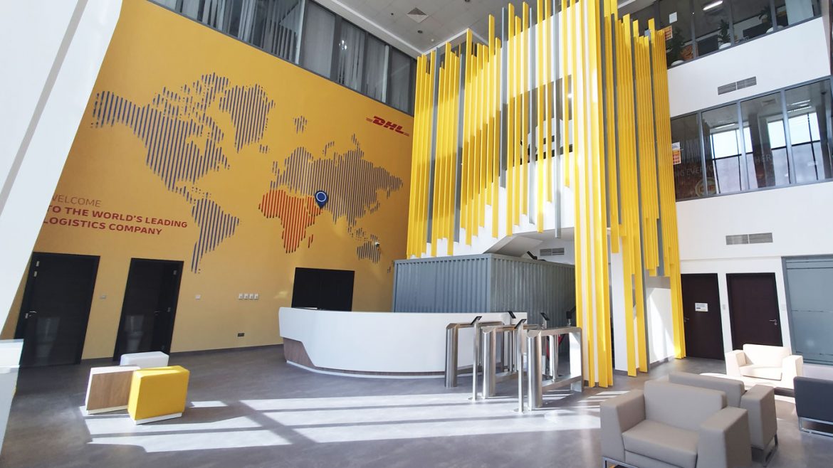 DHL Reception – Dubai